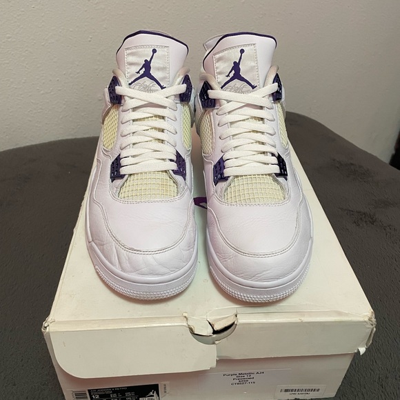 Jordan 4 metallic purple - Picture 6 of 7